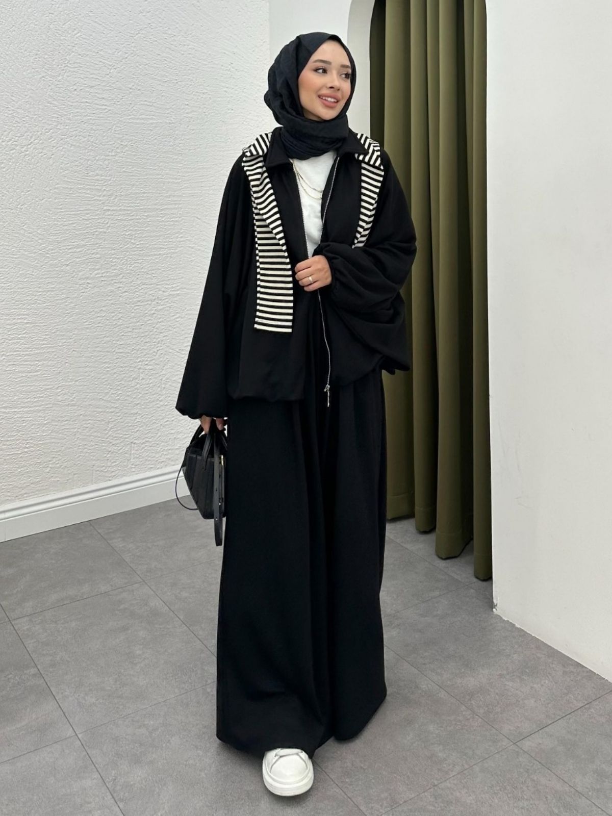Premium Oysho Saoris İkili Takım TK100257 - Siyah - Görsel 2
