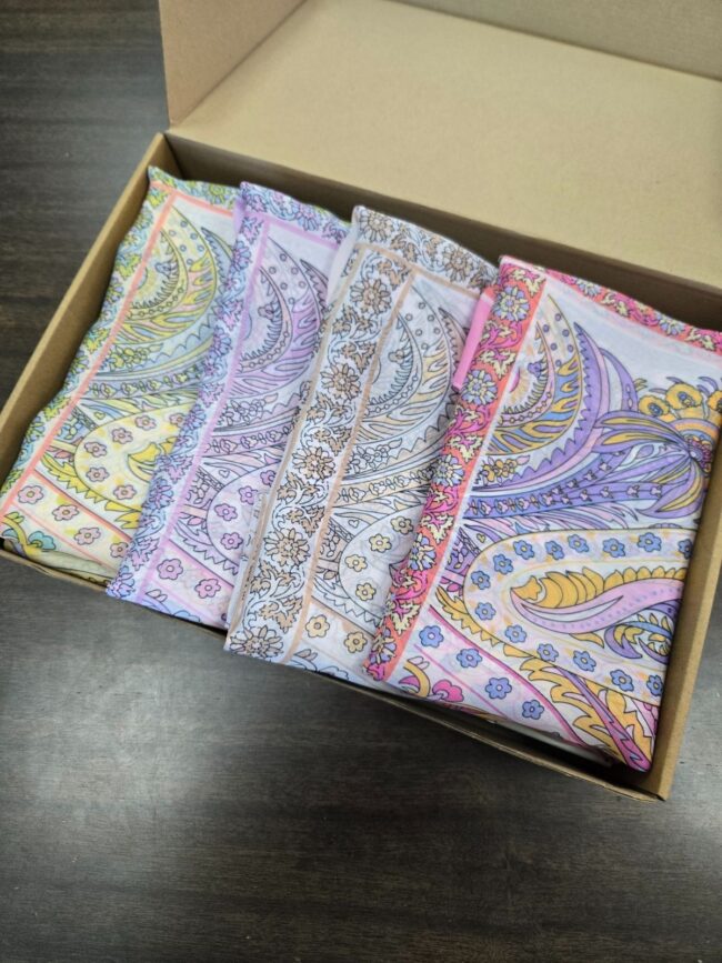 En Çok Satan 4'Lü New Zuhur İpek Şal - KT100251