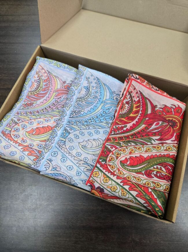 En Çok Satan 3'Lü New Zuhur İpek Şal - KT100252