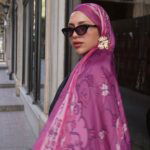 Zerefşan Şal Serisi- 469-003- V-13 - Vişne