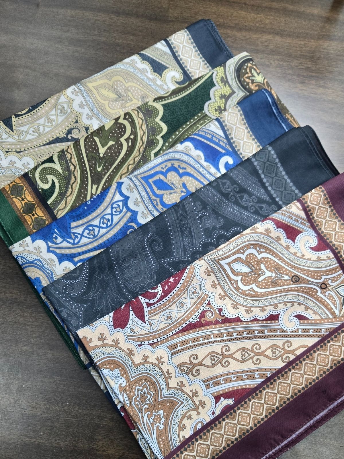 En Çok Satan 5'Li Etro Pamuk İpek Şal - KT987654 - Görsel 5