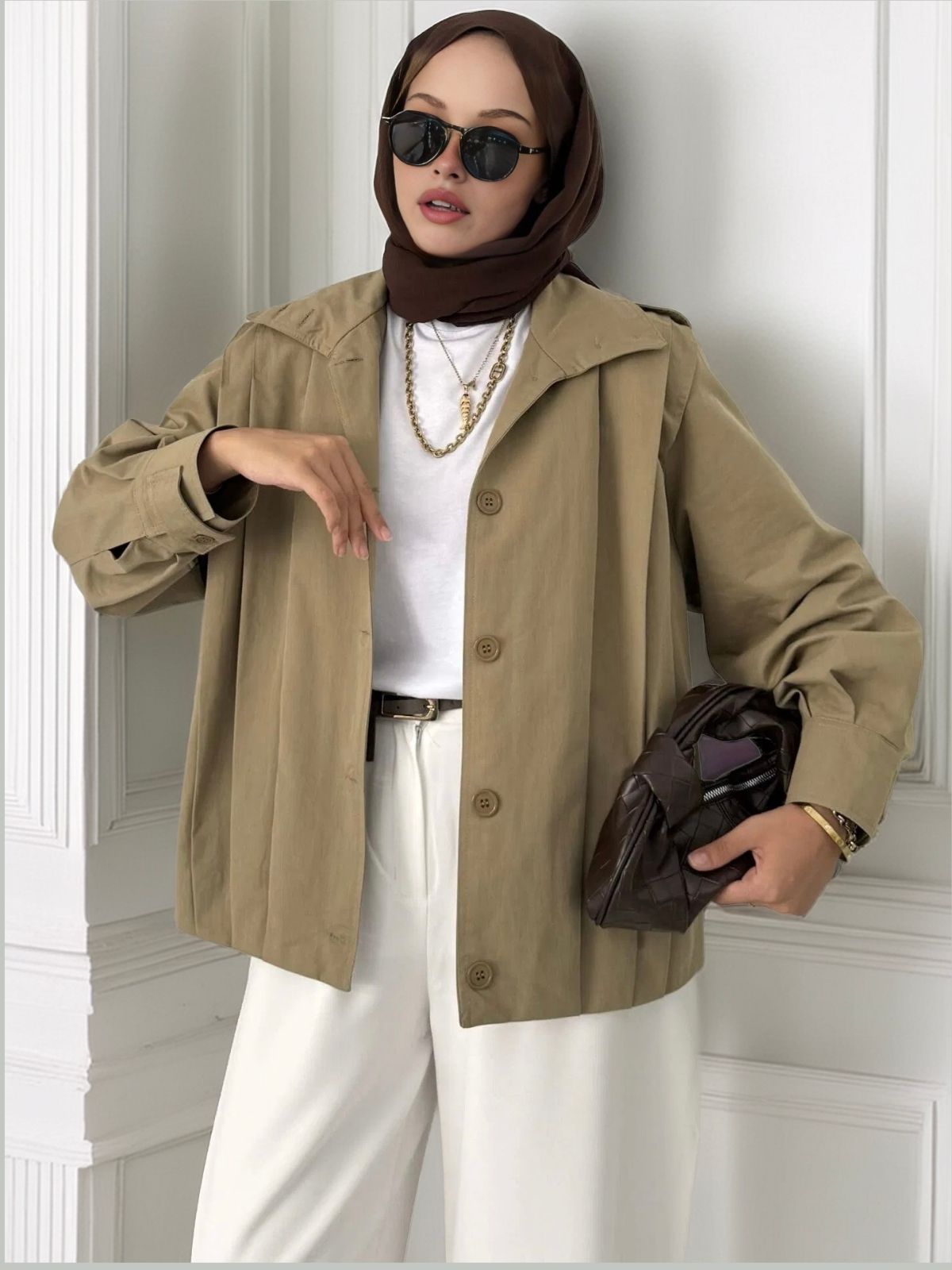 Zara Bomber Trençkot  DŞ100237 - Haki