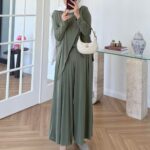 Pinterest Premium Oysho İkili Takım TK100241 -  Haki