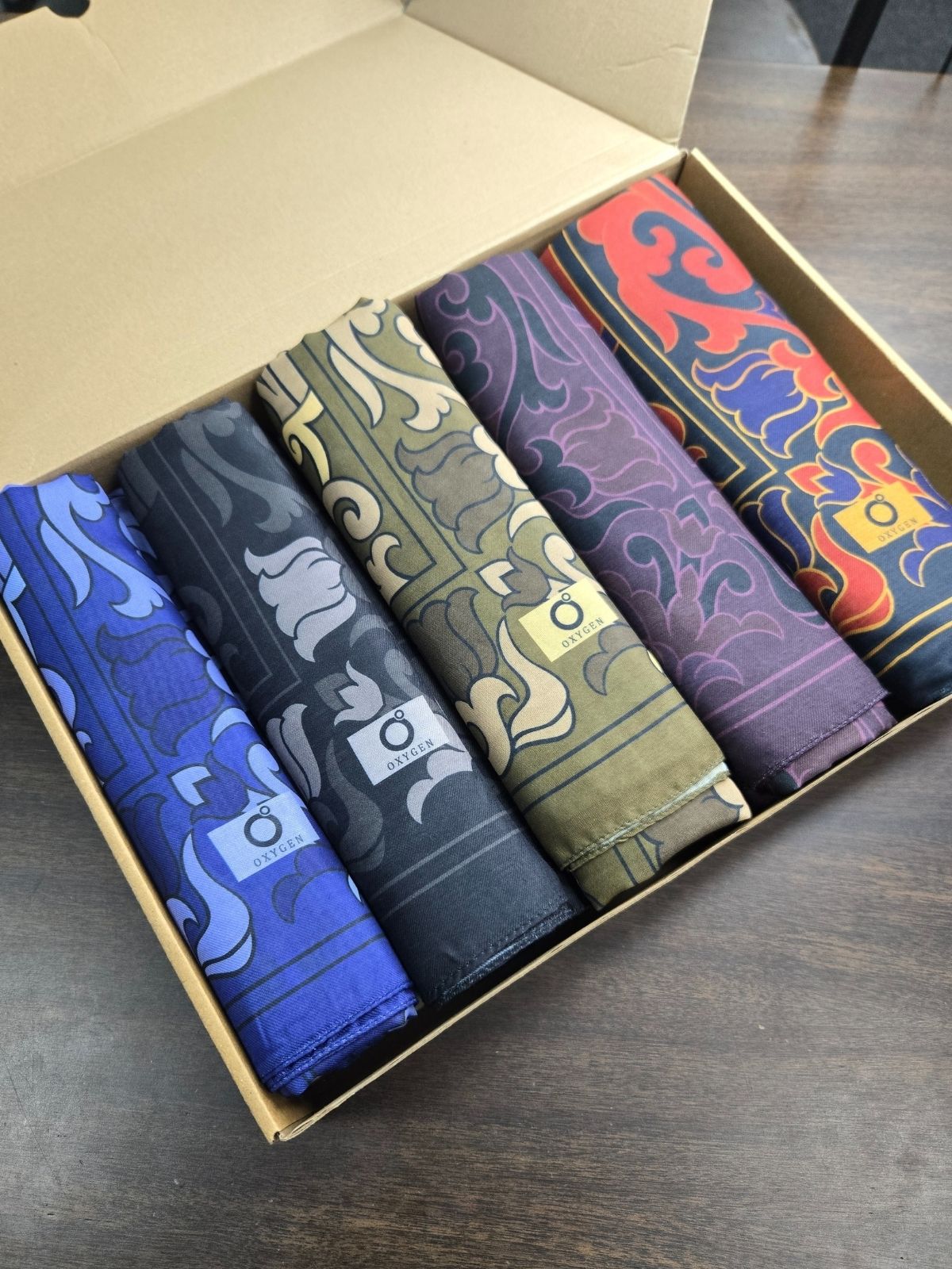 En Çok Satan 5'Li Lilyum Desen Pamuk İpek Şal - KT10164-P