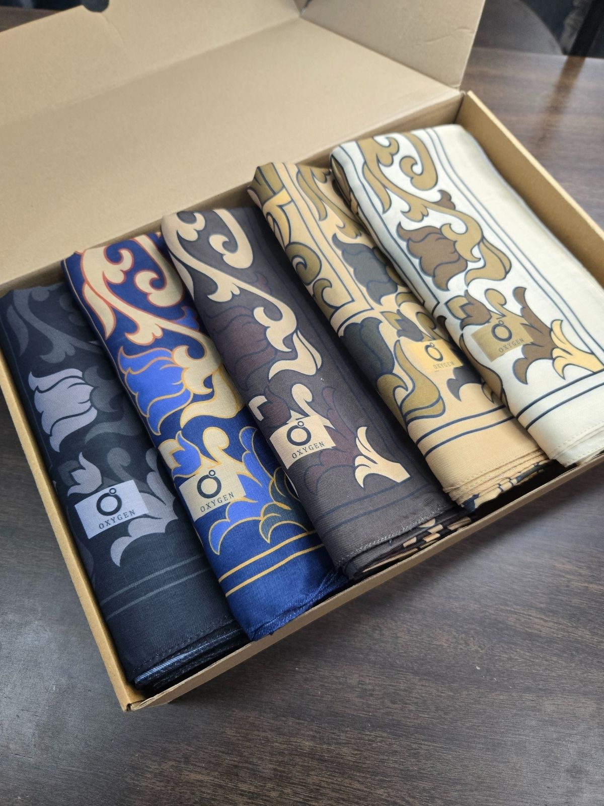 En Çok Satan 5'Li Lilyum Desen Pamuk İpek Şal - KT10164-P