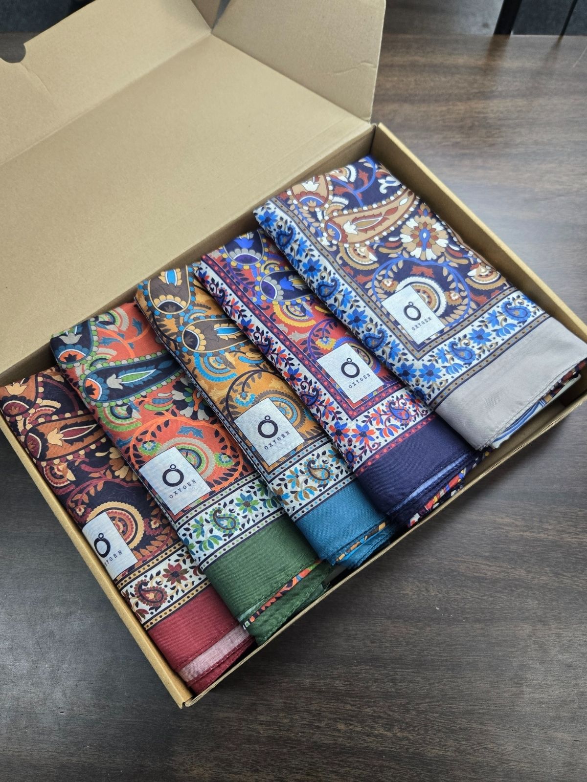 En Çok Satan 5'Li Etro Buta Desen Pamuk İpek Şal - KT377358