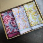 En Çok Satan 3'Lü Mimoza Desen Vual İpek Eşarp - KT6203408