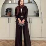 Premium Oysho Elina  İkili Takım BÜYÜK BEDEN TK100246  -  Acı Kahve