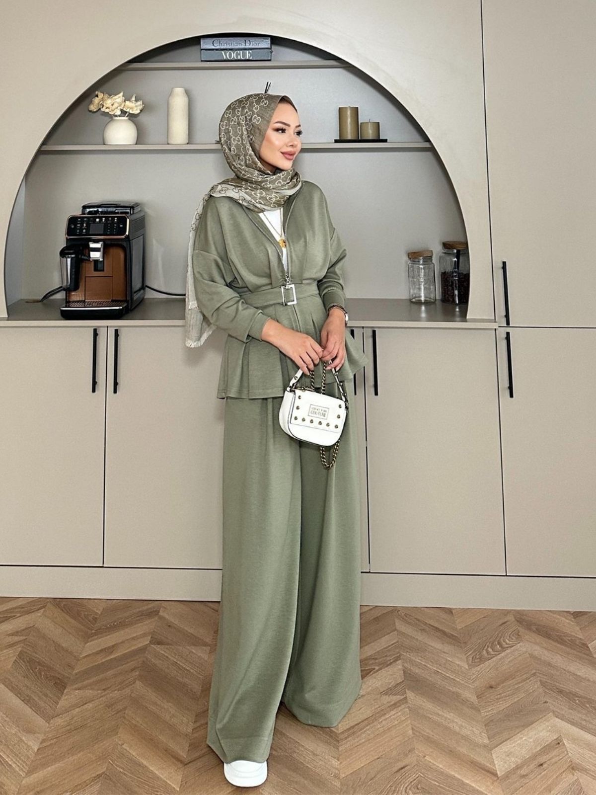 Premium Oysho Elina  İkili Takım TK100246  - Çağla - Görsel 3