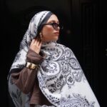 Havai Şal Serisi- 469-001- V-9- Vanilya Siyah