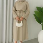 Oysho Elbise L100221 - Camel