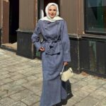 Süet Bomber Ceketli ve Mercy Etekli İkili Takım TKM100267 – Füme