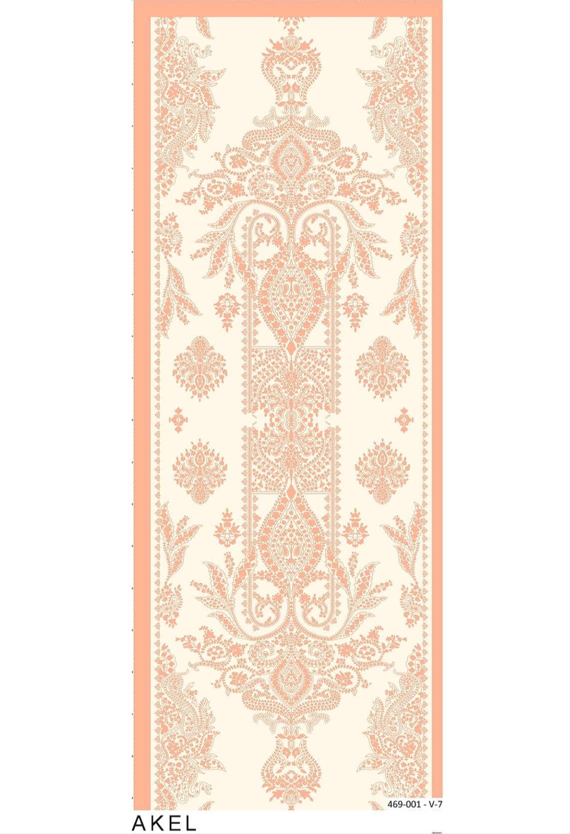 Havai Şal Serisi- 469-001- V-7- Portakal - Görsel 5