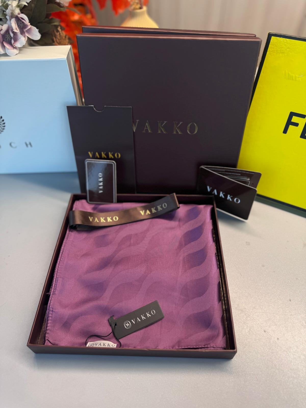 Vakko İthal Şal Su yolu - Mürdüm