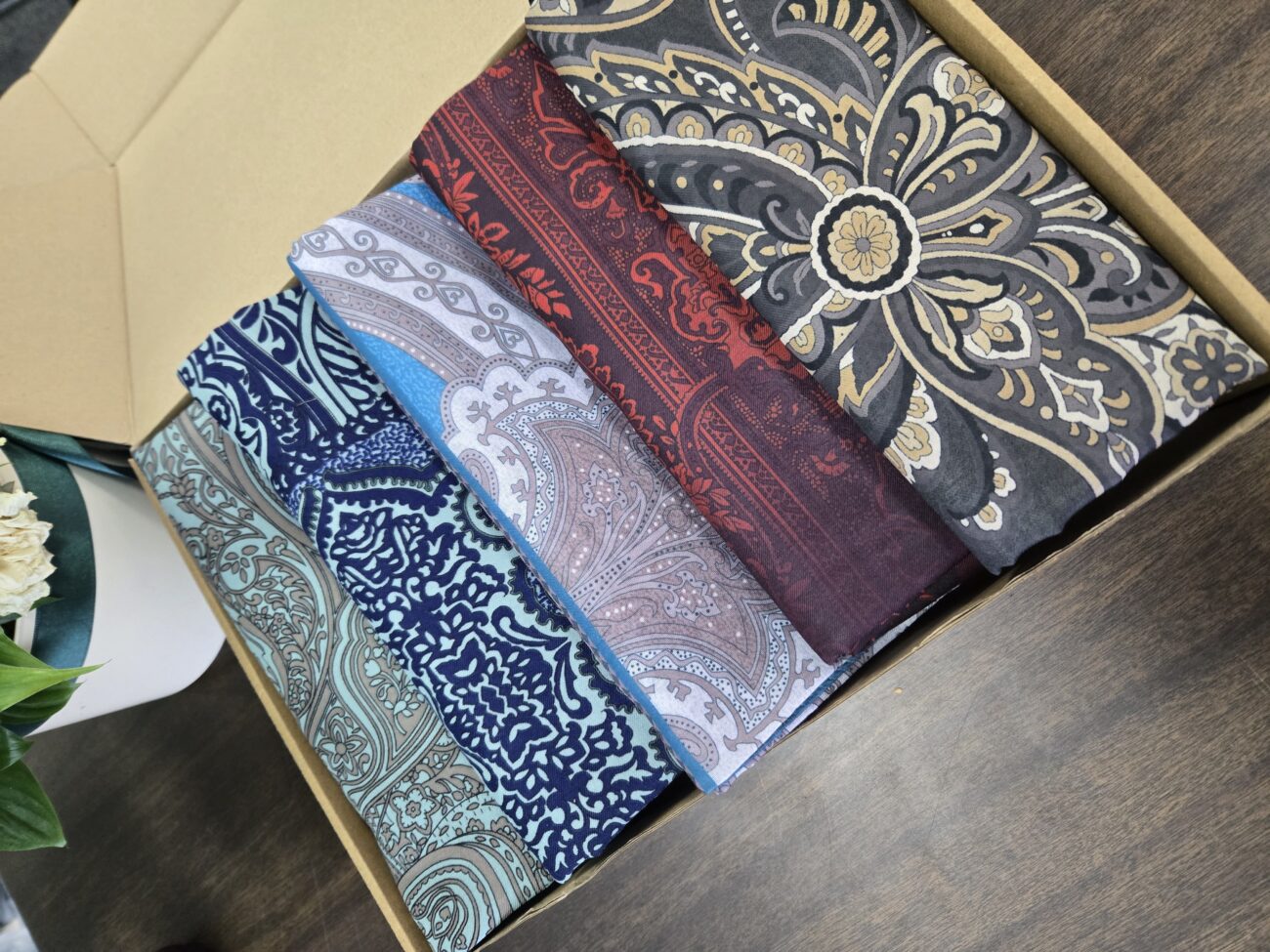 En Çok Satan 5'Li Etro Etnik İpek Şal - KT100281 - Görsel 2