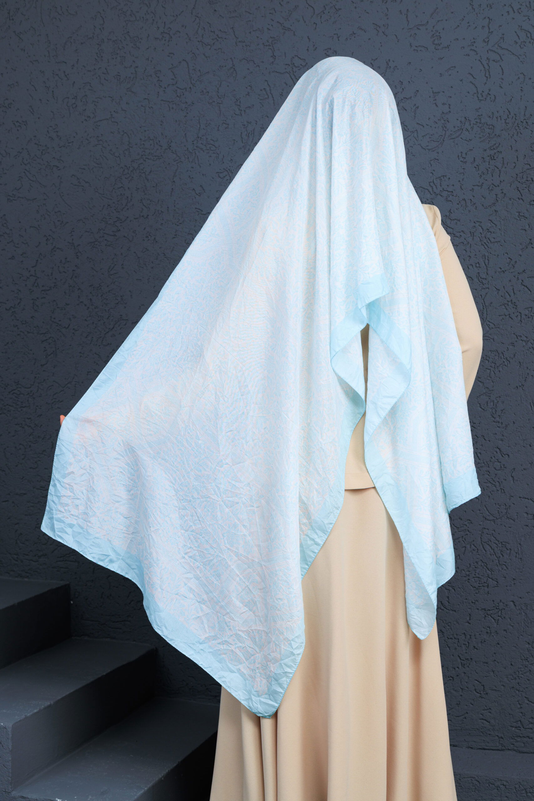 Viyana Şal Serisi - 469-005 - V-5 - Turkuaz - Görsel 4