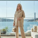 Premium Çıtçıtlı Dotta İkili Takım TK100301  - Bej