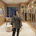 Luna Panço Ceket (Kemer Hediye) CKT100400  - Füme