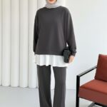 Loliy Oysho İkili Takım TKM100283 – Füme