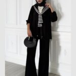 Premium Oysho  Bomber İkili Takım TK100248  -  Siyah