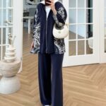 Premium Aspera  Oysho İkili Takım TK100250  - Lacivert