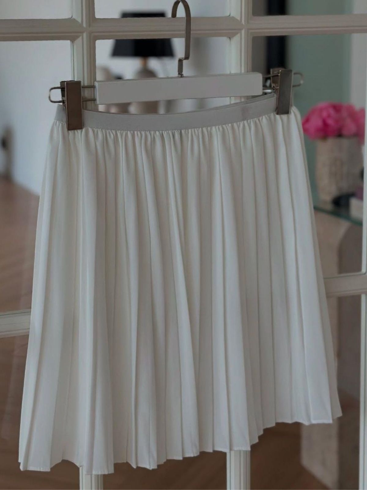 Fırfırlı Beli Lastikli İçlik ELB100292 - Beyaz