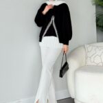 Taş Püsküllü Sweat SWT100294 - Siyah