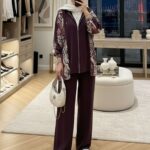 Premium Aspera  Oysho İkili Takım TK100250  - Bordo