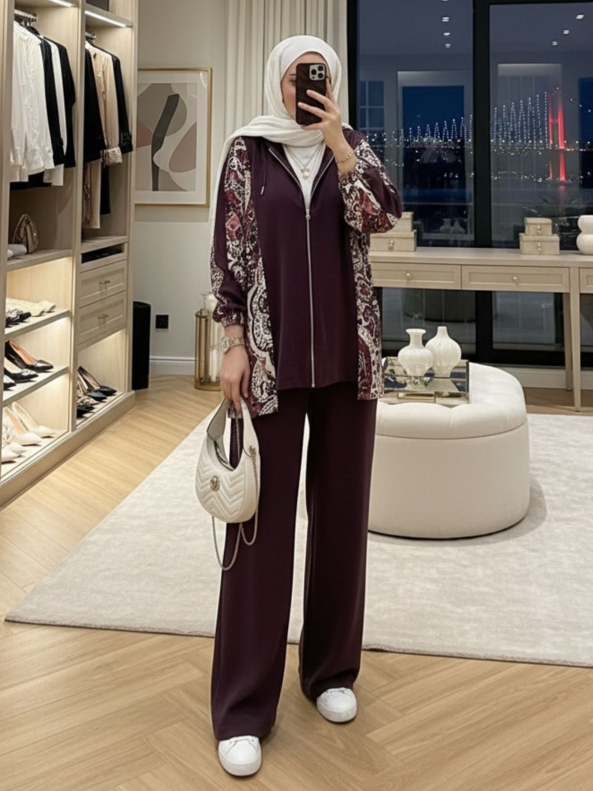 Premium Aspera  Oysho İkili Takım TK100250  - Bordo