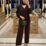 Velora Oysho İkili Takım TK100287 - Kahve