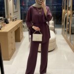 Liva Oysho İkili Takım TK100353 - Bordo