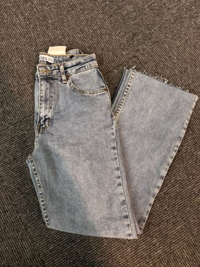 Boyfriend Kadın Jean Pantolon PNT100368 - Kot Mavi