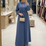 Madonna Elbise (Şal Hediye) ELB100405 – İndigo