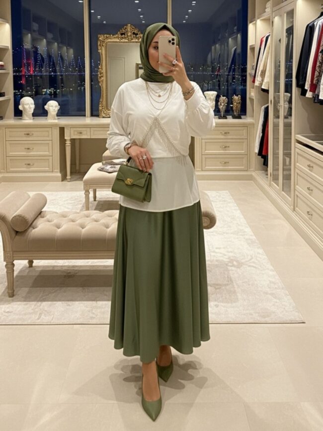 Mony Saten Etek ETK100409 – Pastel Yeşil