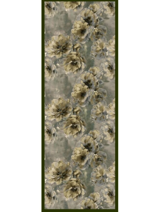 Zemheri Desen Şal 469-023 - V-11 - Koyu Yeşil