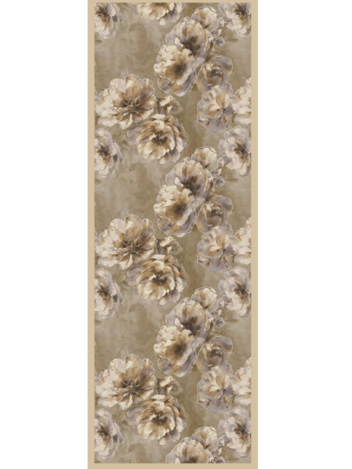 Zemheri Desen Şal 469-023 - V-12 - Vanilya Pembe