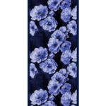 Zemheri Desen Şal  469-023 - V-16 -  Derin Mavi