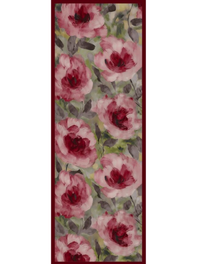 Nazende Desen Şal 469-020 - V-10- Şarabi