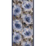 Nazende Desen Şal  469-020 - V-13 - Okyanus Mavi