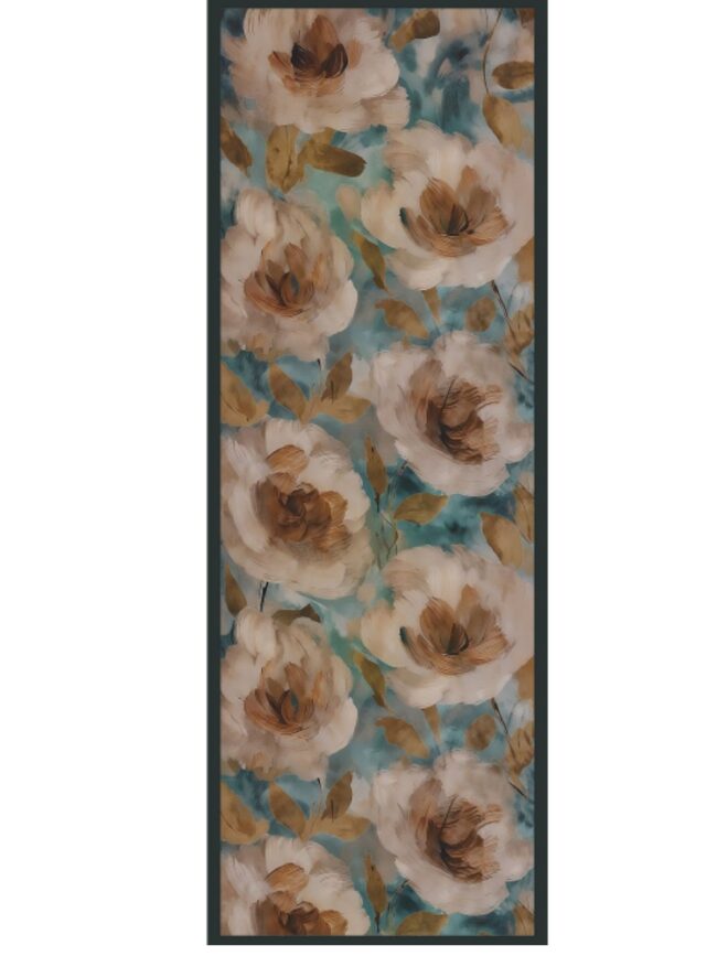 Nazende Desen Şal 469-020 - V-21 - Dumanlı Mavi