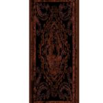 Derin Yansıma Desen Şal  469-017 - V-9 - Bakır Kahve