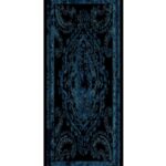 Derin Yansıma Desen Şal  469-017 - V-10 - Okyanus Mavi