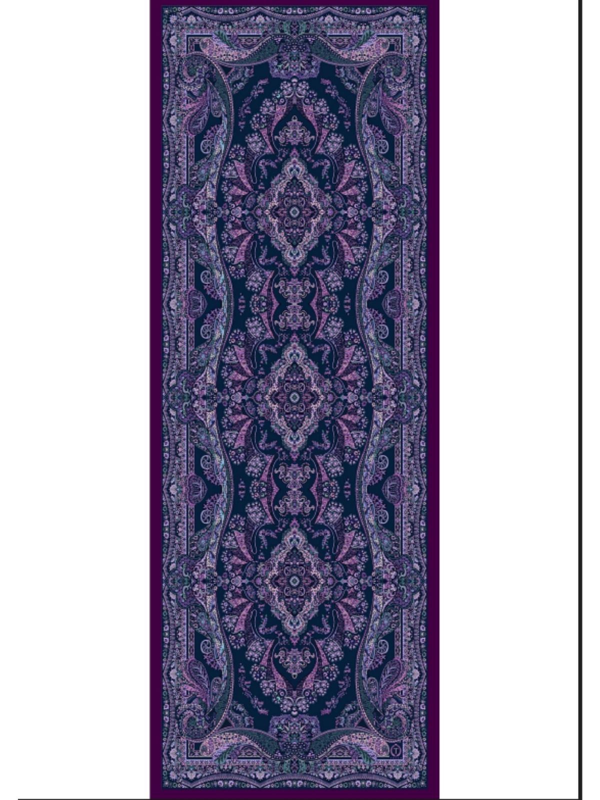 Ravza Desen Şal  469-019 - V-5 - Lavanta