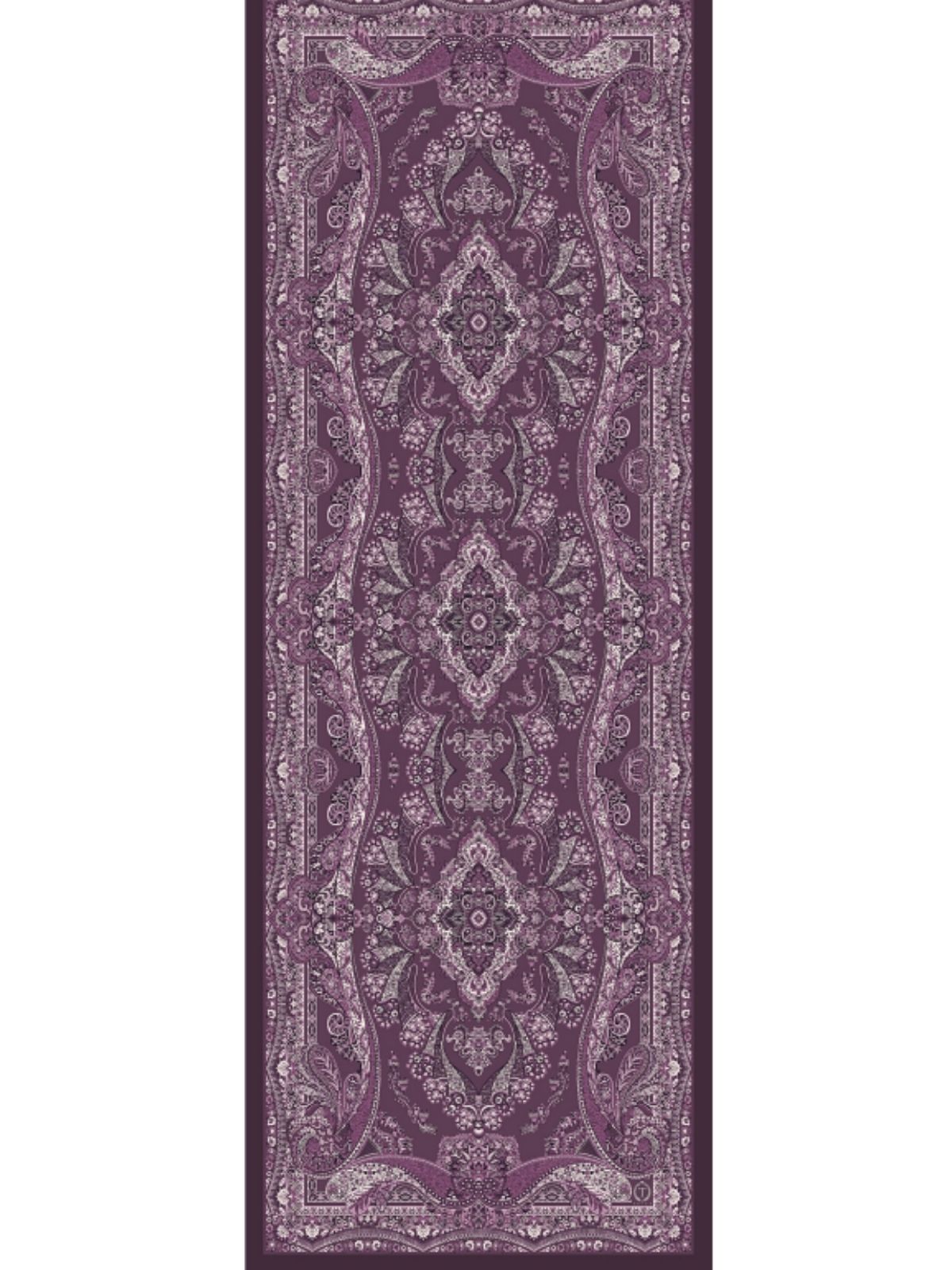 Ravza Desen Şal  469-019 - V-6 - Eflatun