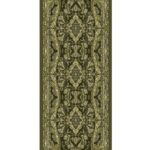 Ravza Desen Şal  469-019 - V-11 - Yağ Yeşili