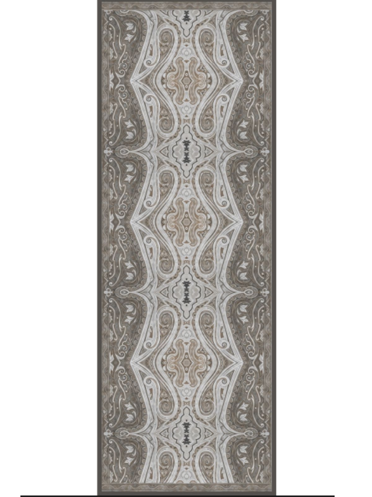 Mirşah Desen Şal  469-021 - V-2 - Küllü Gri