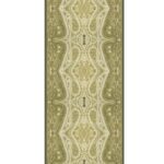 Mirşah Desen Şal  469-021 - V-6 - Yağ Yeşili