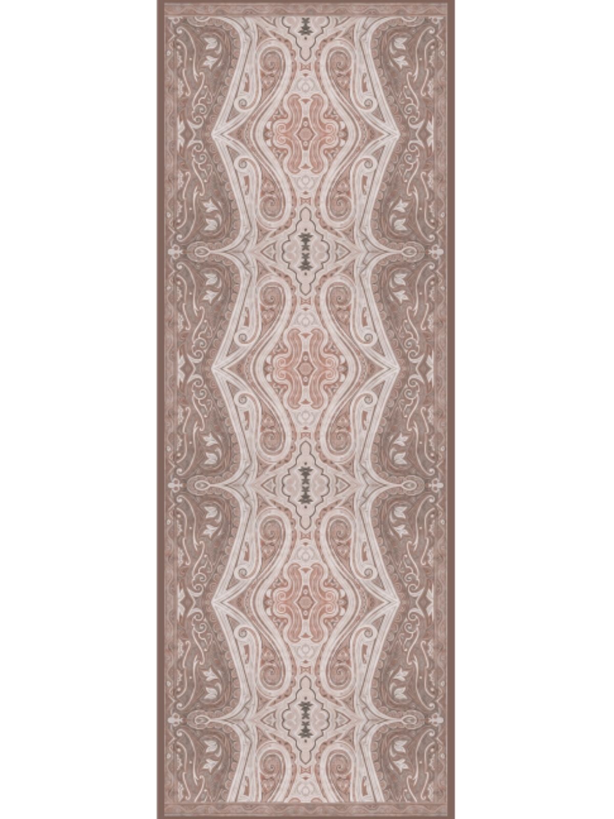 Mirşah Desen Şal  469-021 - V-14 - Gül Kurusu