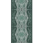 Mirşah Desen Şal  469-021 - V-16 - Koyu Yeşil