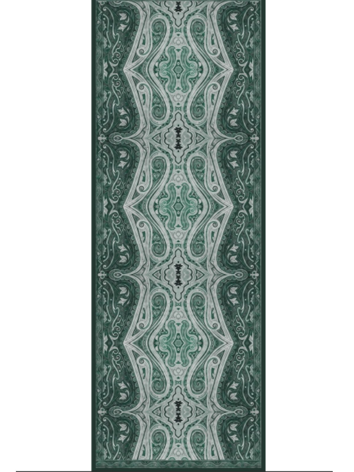 Mirşah Desen Şal 469-021 - V-16 - Koyu Yeşil